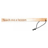 Generique Paddle en bambou Teach Me a Lesson 40cm
